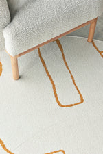 Zara Gold Fes Rug | Round Rugs Belrose | Rugs N Timber