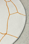 Zara Gold Fes Rug | Round Rugs Belrose | Rugs N Timber