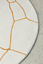 Zara Gold Fes Rug | Round Rugs Belrose | Rugs N Timber