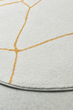Zara Gold Fes Rug | Round Rugs Belrose | Rugs N Timber
