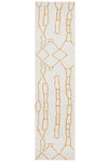 Zara Gold Fes Runner | Hall Runners Rugs Belrose | Rugs N Timber