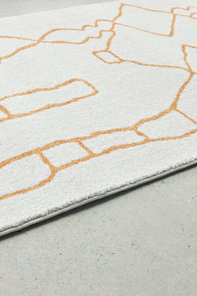 Zara Gold Fes Runner | Hall Runners Rugs Belrose | Rugs N Timber