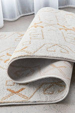 Zara Gold Atlas Runner | Hall Runners Rugs Belrose | Rugs N Timber