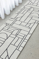 Zara Ivory Chaos Runner | Hall Runners Rugs Belrose | Rugs N Timber