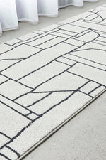 Zara Ivory Chaos Runner | Hall Runners Rugs Belrose | Rugs N Timber