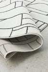 Zara Ivory Chaos Runner | Hall Runners Rugs Belrose | Rugs N Timber