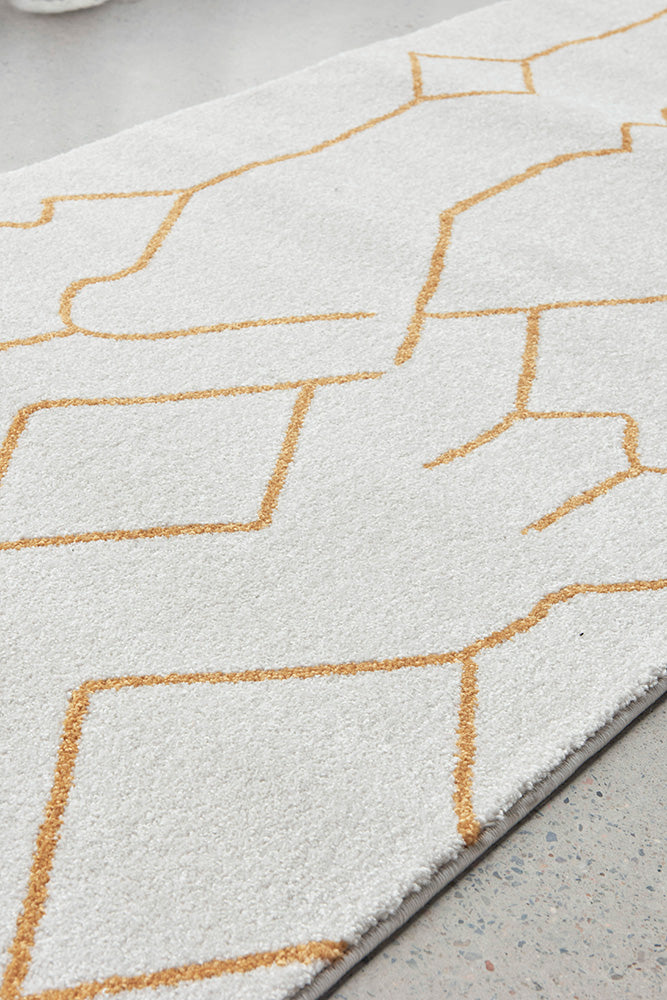Zara Gold Native Runner | Hall Runners Rugs Belrose | Rugs N Timber