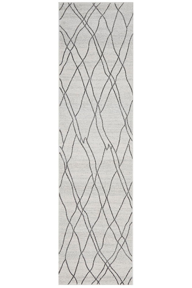 Zara Ivory Expressions Runner | Hall Runners Rugs Belrose | Rugs N Timber