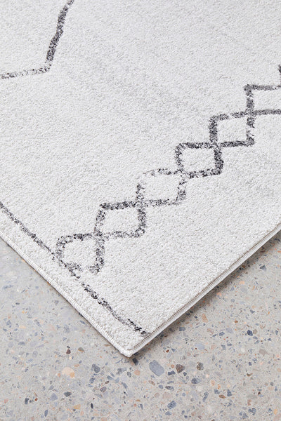 Zara Ivory Tribal Rug | Modern Rugs Belrose | Rugs N Timber – Rugs 'N ...