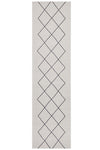Zara Ivory Criss Cross Runner | Hall Runners Rugs Belrose | Rugs N Timber