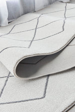 Zara Ivory Criss Cross Runner | Hall Runners Rugs Belrose | Rugs N Timber