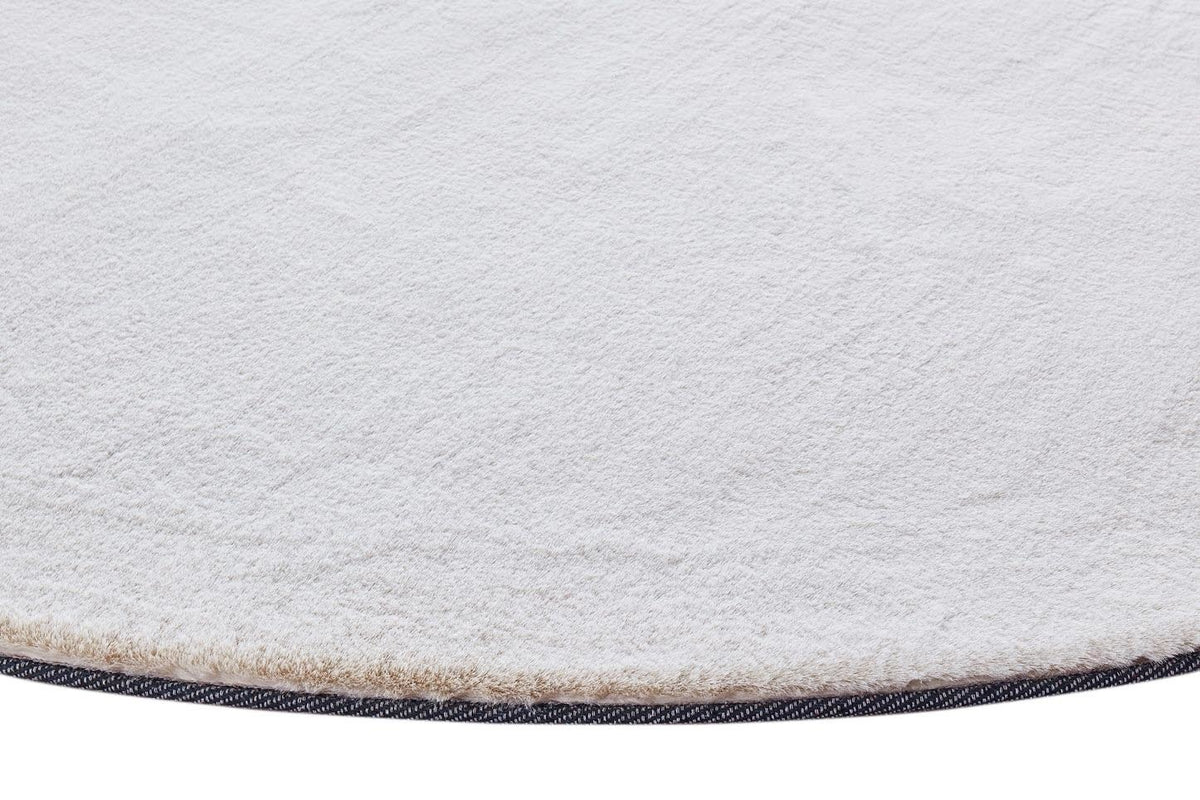 Duffy Creme Round Rug