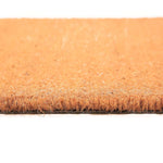 PVC Backed Coir Doormat - Pink Stripes