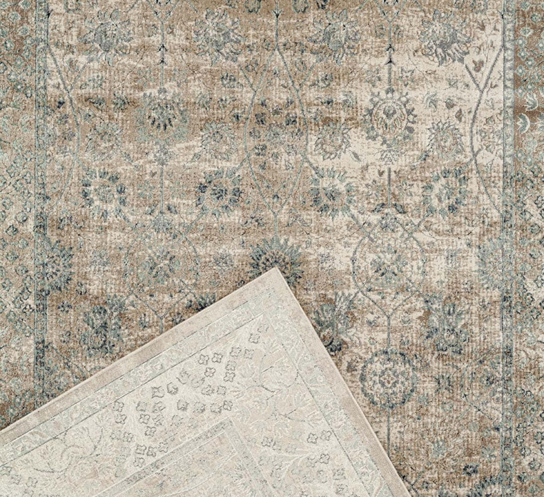 Providence Vine Traditional Rug - Cream