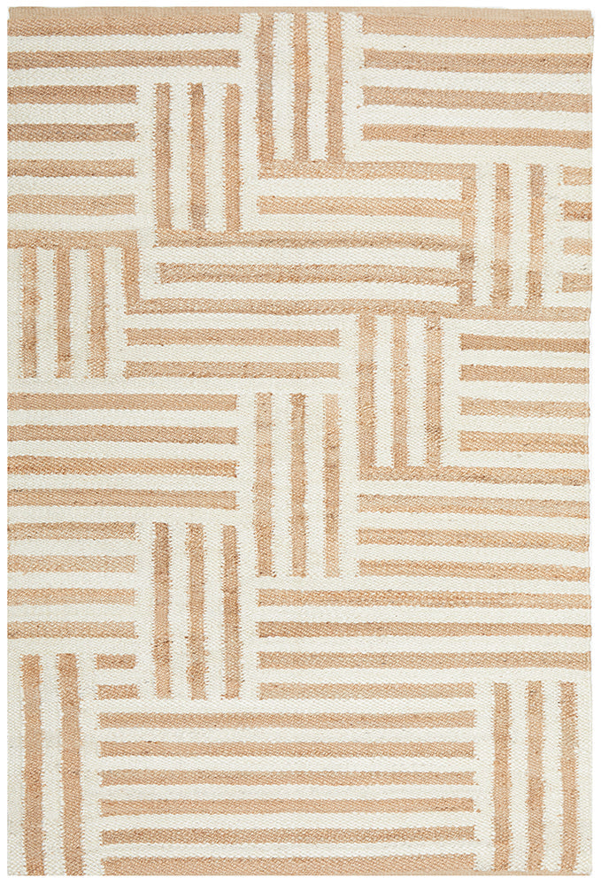 Bellingham Steps Jute Rug | Natural Fibre Rugs Sydney