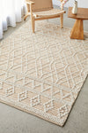 Bellingham Diamonds Jute Rug | Natural Fibre Rugs Sydney