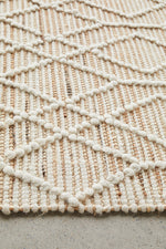 Bellingham Diamonds Jute Rug | Natural Fibre Rugs Sydney