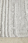 Marley Silver Stripes Rug | Modern Rugs Belrose Sydney