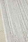 Marley Silver Stripes Rug | Modern Rugs Belrose Sydney