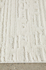 Marley Ivory Stripes Rug | Modern Rugs Belrose Sydney