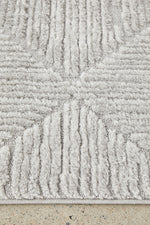 Marley Silver Diamante Rug | Modern Rugs Belrose Sydney