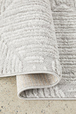 Marley Silver Diamante Rug | Modern Rugs Belrose Sydney