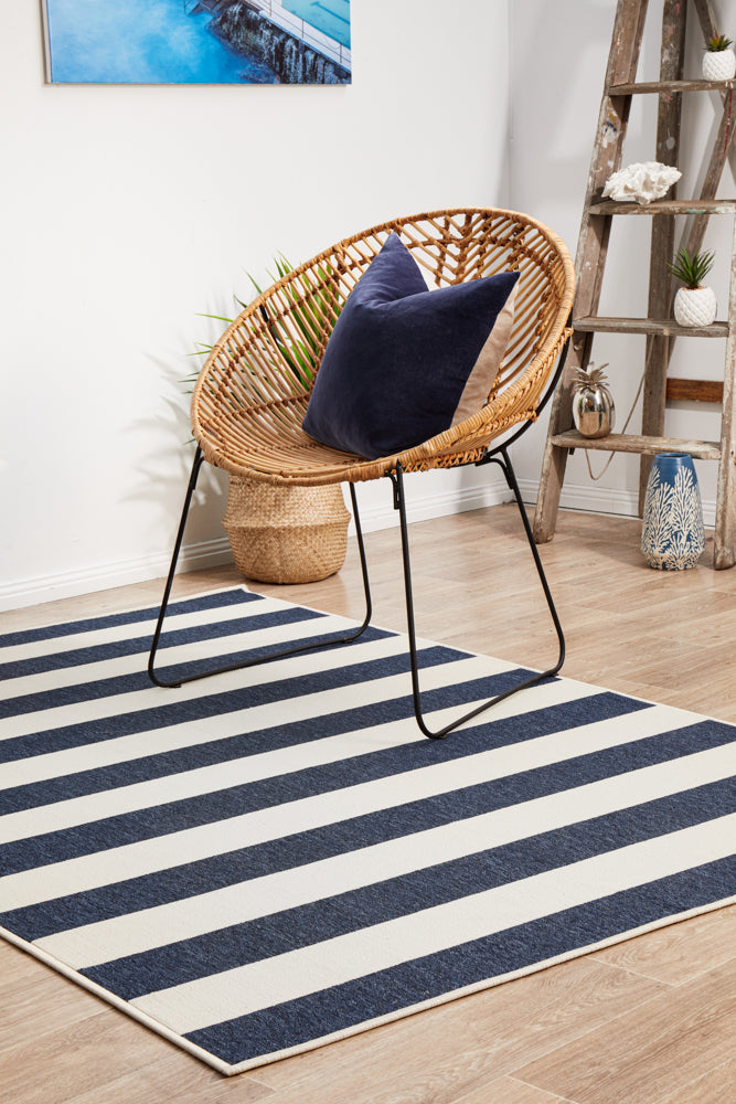 Marina Stripes Rug | Outdoor Rugs Belrose | Rugs N Timber