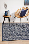 Marina Navy Oriental Rug | Outdoor Rugs Belrose | Rugs N Timber