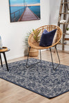 Marina Navy Oriental Rug | Outdoor Rugs Belrose | Rugs N Timber