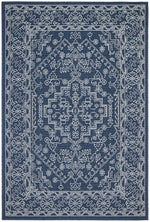 Marina Navy Oriental Rug | Outdoor Rugs Belrose | Rugs N Timber