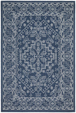 Marina Navy Oriental Rug | Outdoor Rugs Belrose | Rugs N Timber