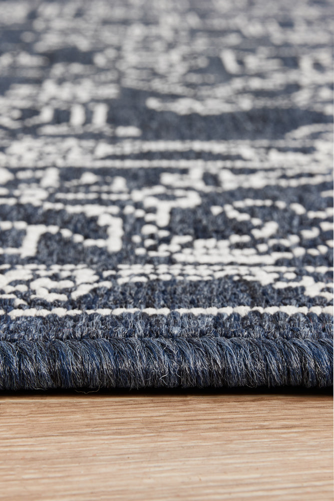 Marina Navy Oriental Rug | Outdoor Rugs Belrose | Rugs N Timber