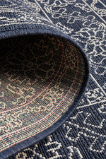 Marina Navy Oriental Rug | Outdoor Rugs Belrose | Rugs N Timber