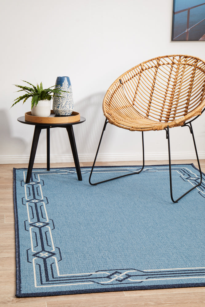 Marina Border Rug | Outdoor Rugs Belrose | Rugs N Timber