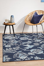 Marina Navy Wid Rug | Outdoor Rugs Belrose | Rugs N Timber