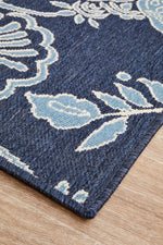 Marina Navy Wid Rug | Outdoor Rugs Belrose | Rugs N Timber