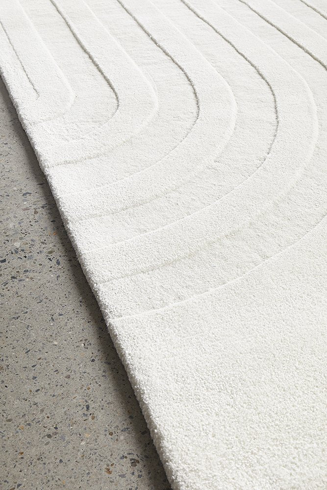 Betty Ivory Arches Rug - Modern Rugs Sydney