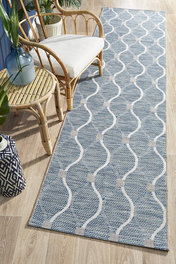 River Blue Waterproof Runner | Outdoor Runners Belrose | Rugs N Timber