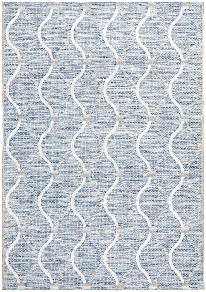 River Blue Waterproof Rug | Outdoor Rugs Belrose | Rugs N Timber