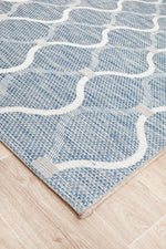 River Blue Waterproof Rug | Outdoor Rugs Belrose | Rugs N Timber