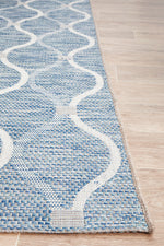 River Blue Waterproof Rug | Outdoor Rugs Belrose | Rugs N Timber