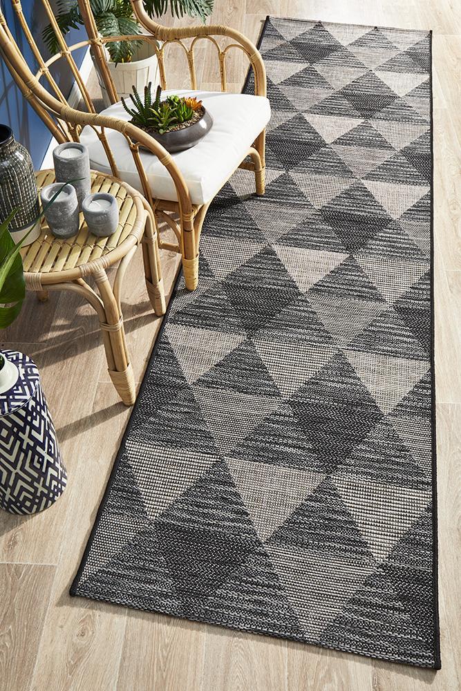 River Black Waterproof Runner | Outdoor Runners Belrose | Rugs N Timber