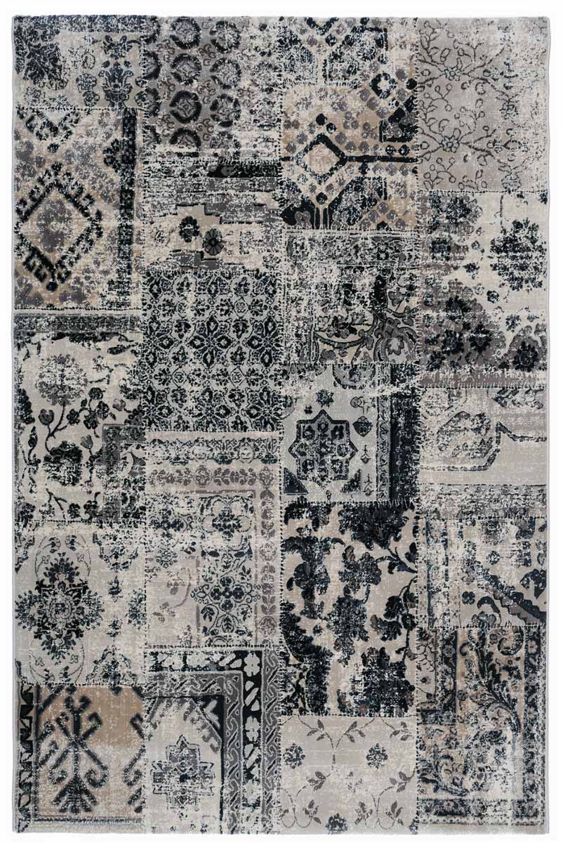 Willoughby Stone Antique Patchwork Rug