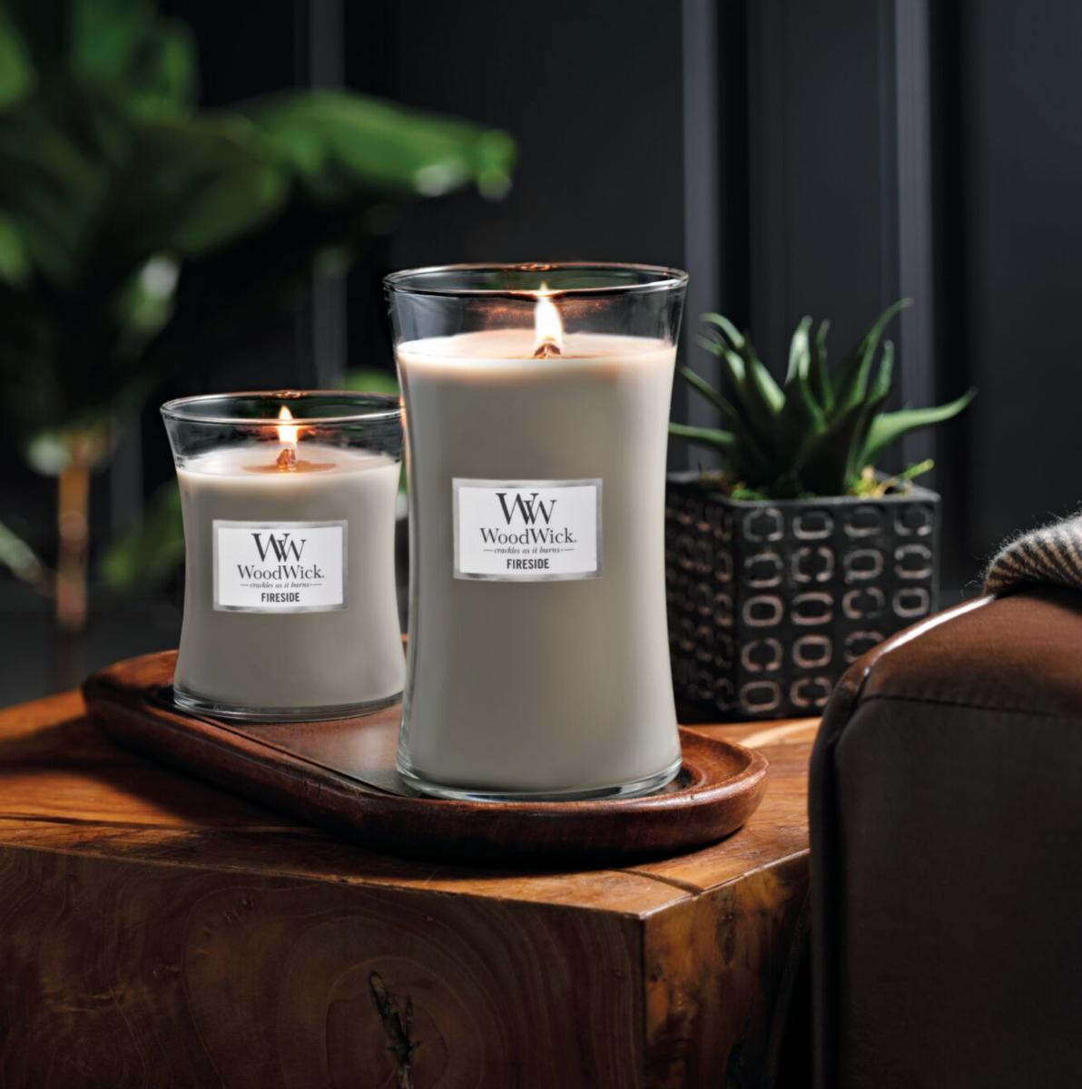 Woodwick outlet fireside candle