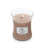 Woodwick Candle - Medium - Golden Milk