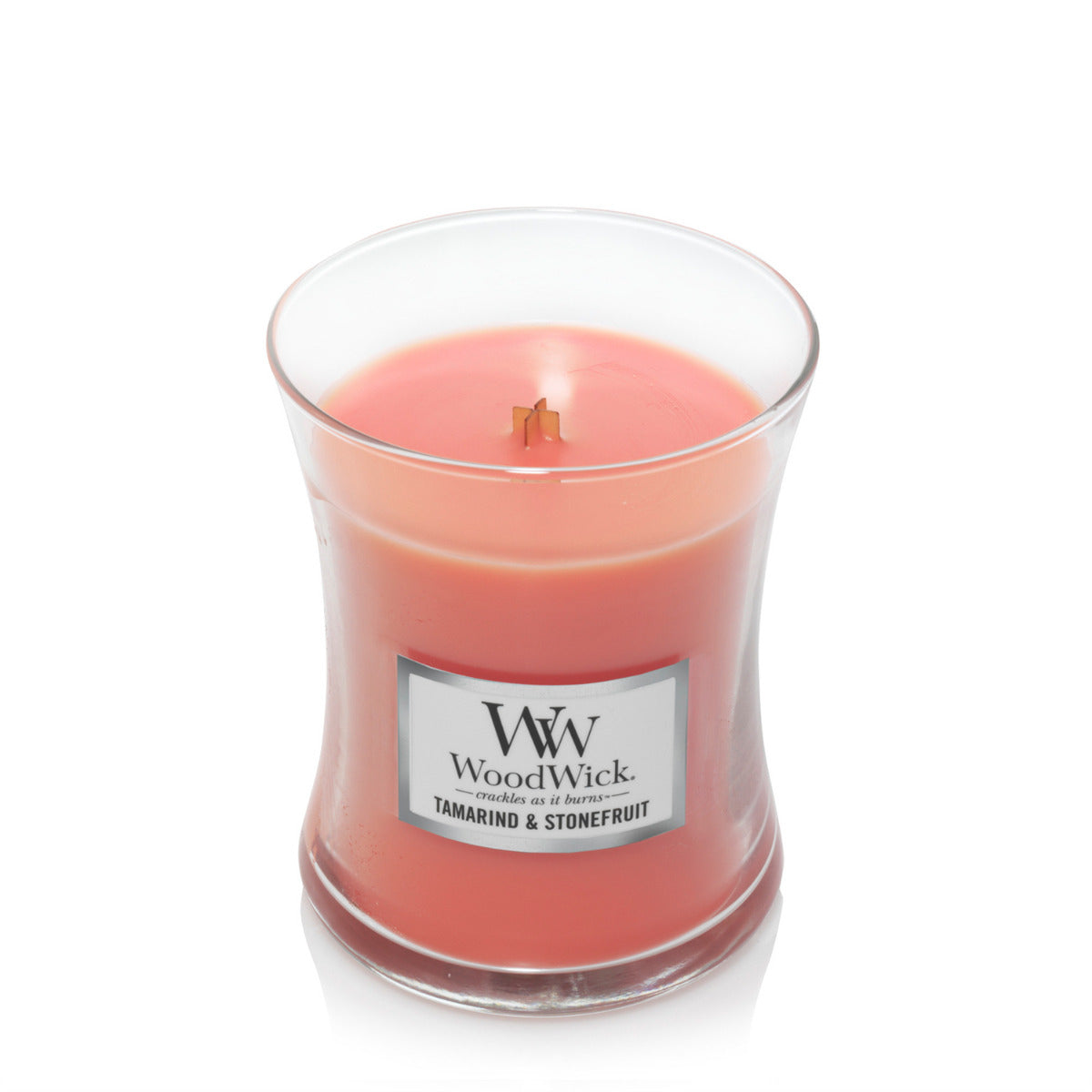 Woodwick Candle - Medium - Tamarind & Stonefruit