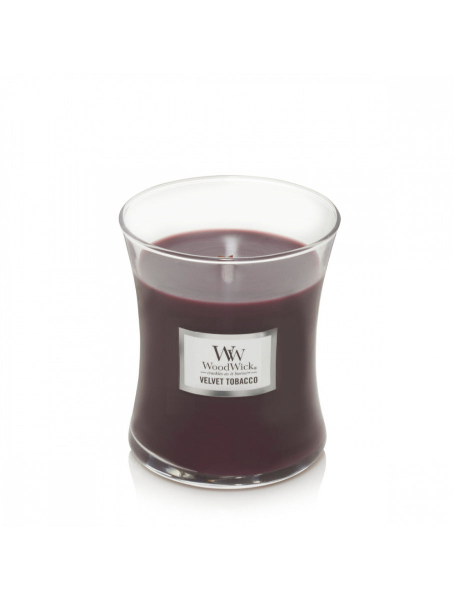 Woodwick Candle - Medium - Velvet Tobacco