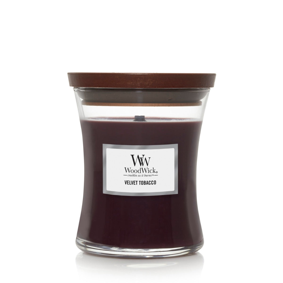 Woodwick Candle - Medium - Velvet Tobacco