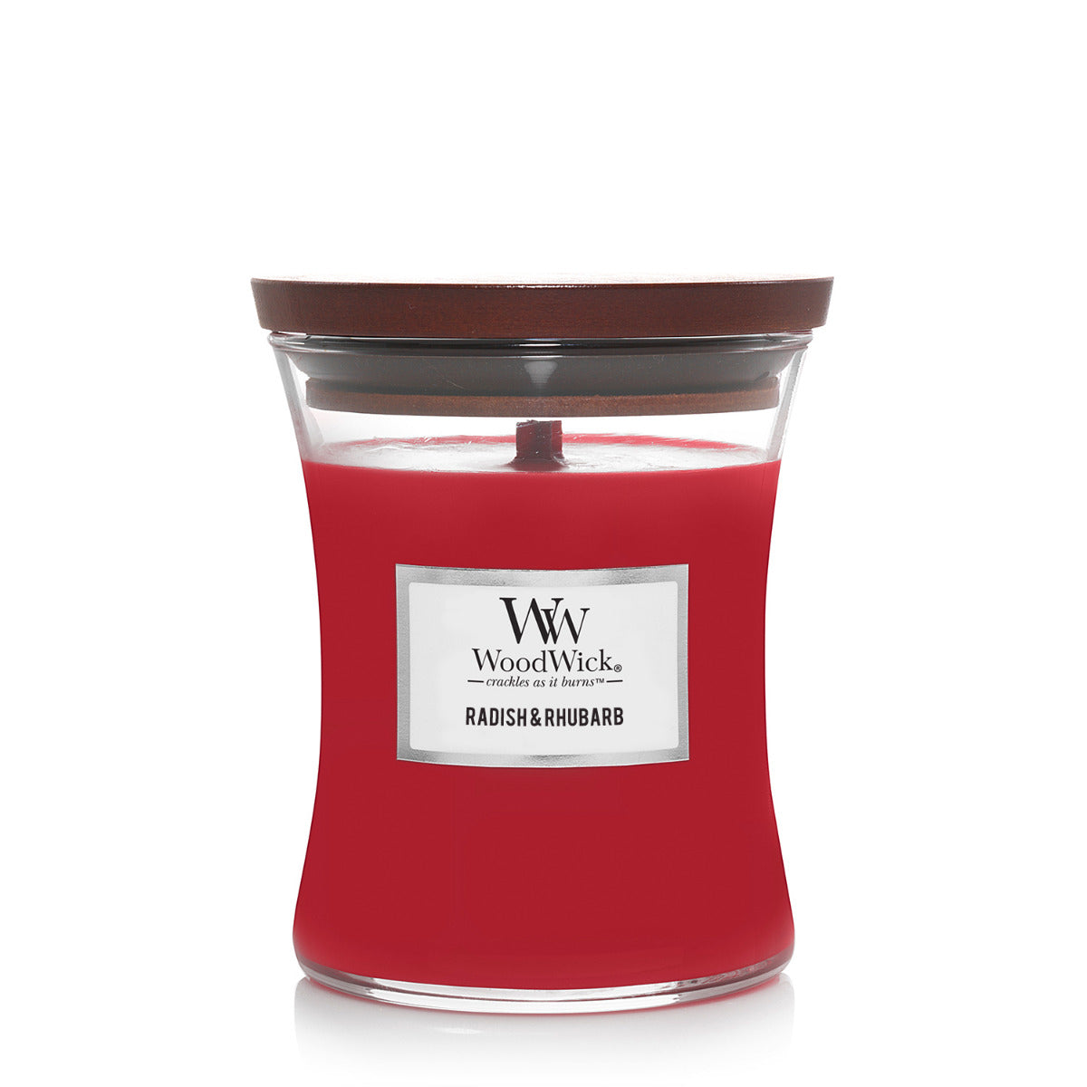 Woodwick Candle - Medium - Radish & Rhubarb