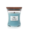 Woodwick Candle - Medium - Sea Salt & Cotton